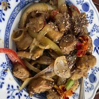 Vegan tofu bowl  at Organic in Mallorca