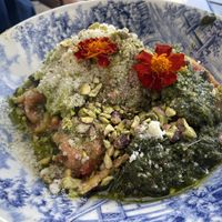 Vegetarian ravioli  at Organic in Mallorca