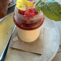 Panna Cotta  at Organic in Mallorca