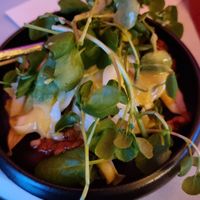 One of the 6-course dishes  at Yasai Gent  in Ghent