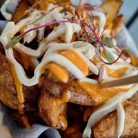 Papas bravas at Esquina in Lanzarote