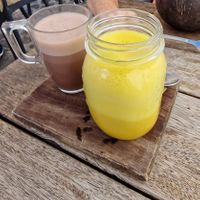 Hot Chocolate and Golden Milk at Esquina in Lanzarote
