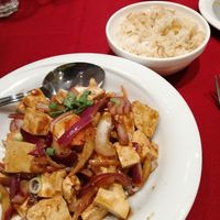 Tofu with Ginger and Spring Onion at Yan Yan in Haifa