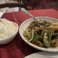 Tofu with Chinese vegetables  at Yan Yan in Haifa