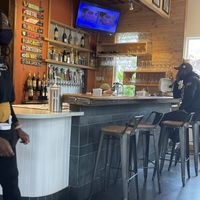 Inside bar   at Mo' Brunch + Brews in Houston