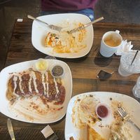 Food coma 😋  at Mo' Brunch + Brews in Houston