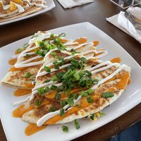Breaking Quesadilla   at Mo' Brunch + Brews in Houston