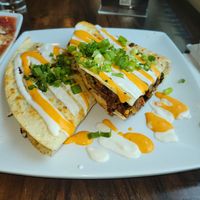 Food is Hella Good. A must try at Mo' Brunch + Brews in Houston