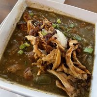 Lump crab gumbo  at Mo' Brunch + Brews in Houston