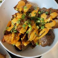 Crispy Papas  at Mo' Brunch + Brews in Houston