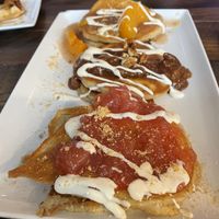 Pancake Flight  at Mo' Brunch + Brews in Houston