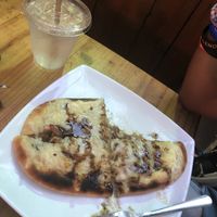 Feta flatbread  at Mo' Brunch + Brews in Houston