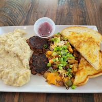 Breakfast combo at Mo' Brunch + Brews in Houston