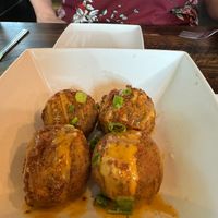 Boudin balls at Mo' Brunch + Brews in Houston