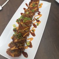 Sushi appetizer   at Mo' Brunch + Brews in Houston