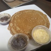 Single pancake   at Mo' Brunch + Brews in Houston