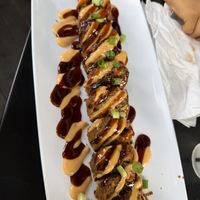 Sushi Roll (same stuffing as Boudain balls). 6/10  at Mo' Brunch + Brews in Houston
