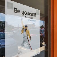 More cool art! at Wicked BOLD Vegan Kitchen in Flower Mound