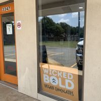 Door at Wicked BOLD Vegan Kitchen in Flower Mound