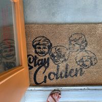 Door Mat xoxo  at Wicked BOLD Vegan Kitchen in Flower Mound