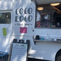 taco truck at Coco Loco Taco Bar in Sisters