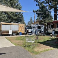 seating area at Coco Loco Taco Bar in Sisters
