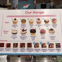 Vegan options 2022  at Lola's Cupcakes - Selfridges in London