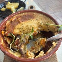 Vegan Moussaka at Agora Tavern in Paphos