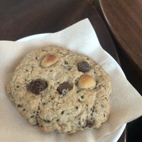 Oatmeal chocolate chip cookie  at Eat Drink Vegan in Busan