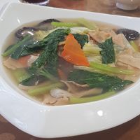 Fried noodles with veg at Neu Vegetarian Restaurant in Selangor