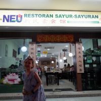 Shop Front. at Neu Vegetarian Restaurant in Selangor