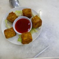 Deepfried Dumplings. at Neu Vegetarian Restaurant in Selangor