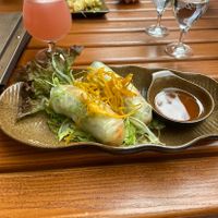 Summerrolls with Tofu and vegan fish sauce  at Hoi An in Eberswalde
