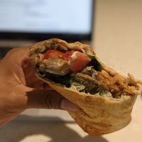 All day breakfast burrito at Pinch in South West London