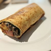 All day breakfast burrito at Pinch in South West London