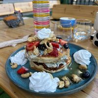 Golden American Pancakes at Pinch in South West London