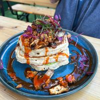 Savoy Garlic Pancakes at Pinch in South West London