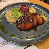 Watermelon steak  at Pinch in South West London