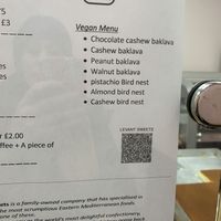   at Levant Sweets in Edinburgh