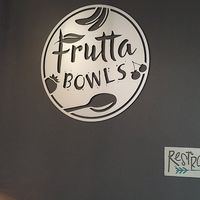 Cute sign at Superfood Cafe in Indian Trail