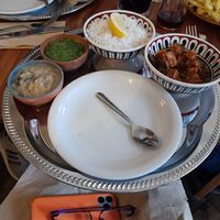 Lunch menu at Mazi in Zurich