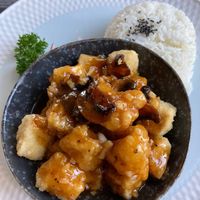 Japanese tofu at Z&B Restaurant in Trier