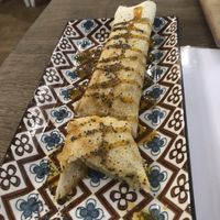 Delicious dosa (that I bit into before the photo)  at Brac Libreria di Arte Contemporanea in Florence