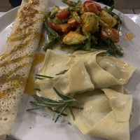 Vegan tasting menu at Brac Libreria di Arte Contemporanea in Florence