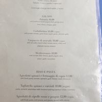 Menu June 2023 at Brac Libreria di Arte Contemporanea in Florence