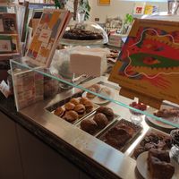 Just about everything is vegan. at Brac Libreria di Arte Contemporanea in Florence