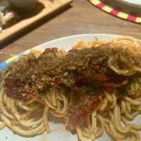 Pasta alla chitarra   at Brac Libreria di Arte Contemporanea in Florence