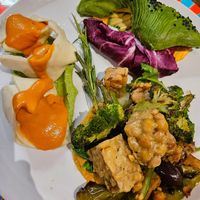 The Potato and Ginger Tortelloni were the stars at Brac Libreria di Arte Contemporanea in Florence