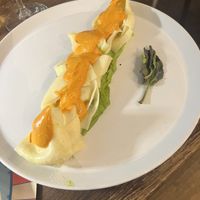 Potato and ginger tortellini   at Brac Libreria di Arte Contemporanea in Florence