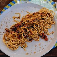 Chitarra "aglione" at Brac Libreria di Arte Contemporanea in Florence